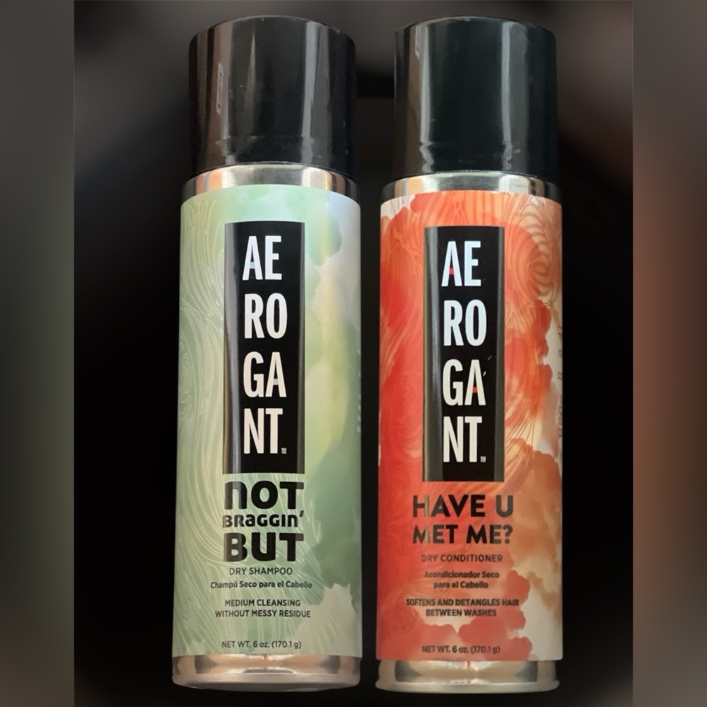 Aerogant Dry Shampoo and Conditioner Set